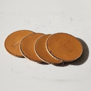 L.L. Bean leather coasters